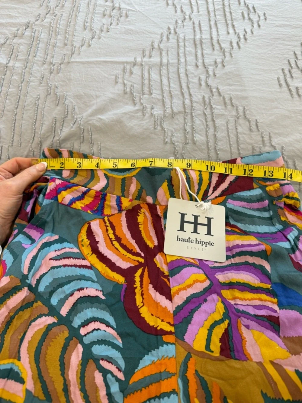 Haute Hippie Wide-Leg Printed Pants - Multicolor - Picture 5 of 11